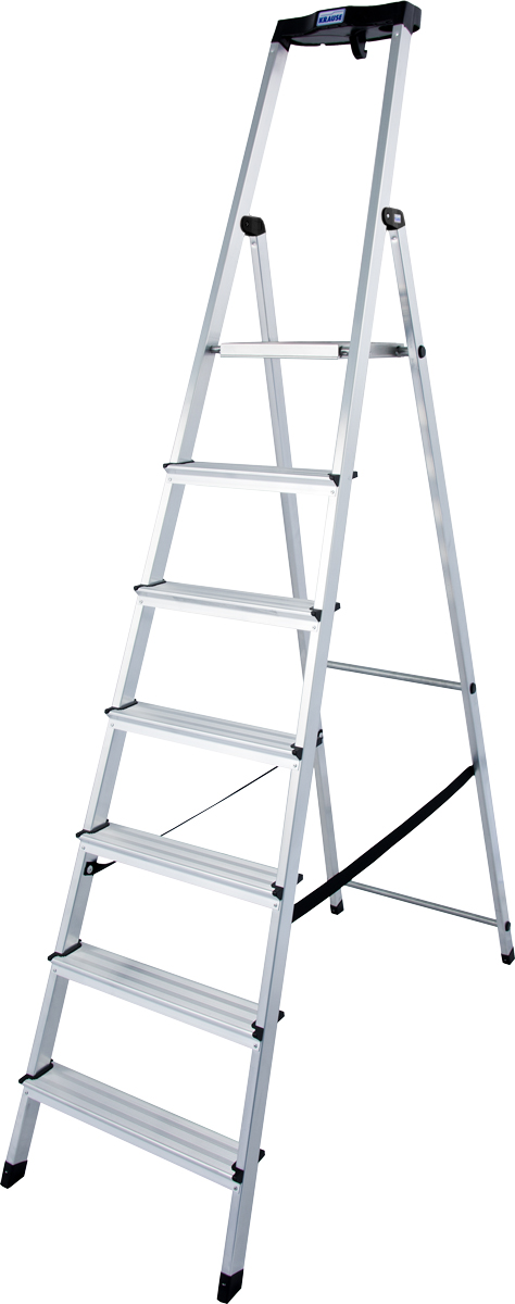Krause Alu-Stufenstehleiter Safety® 8 Stufen