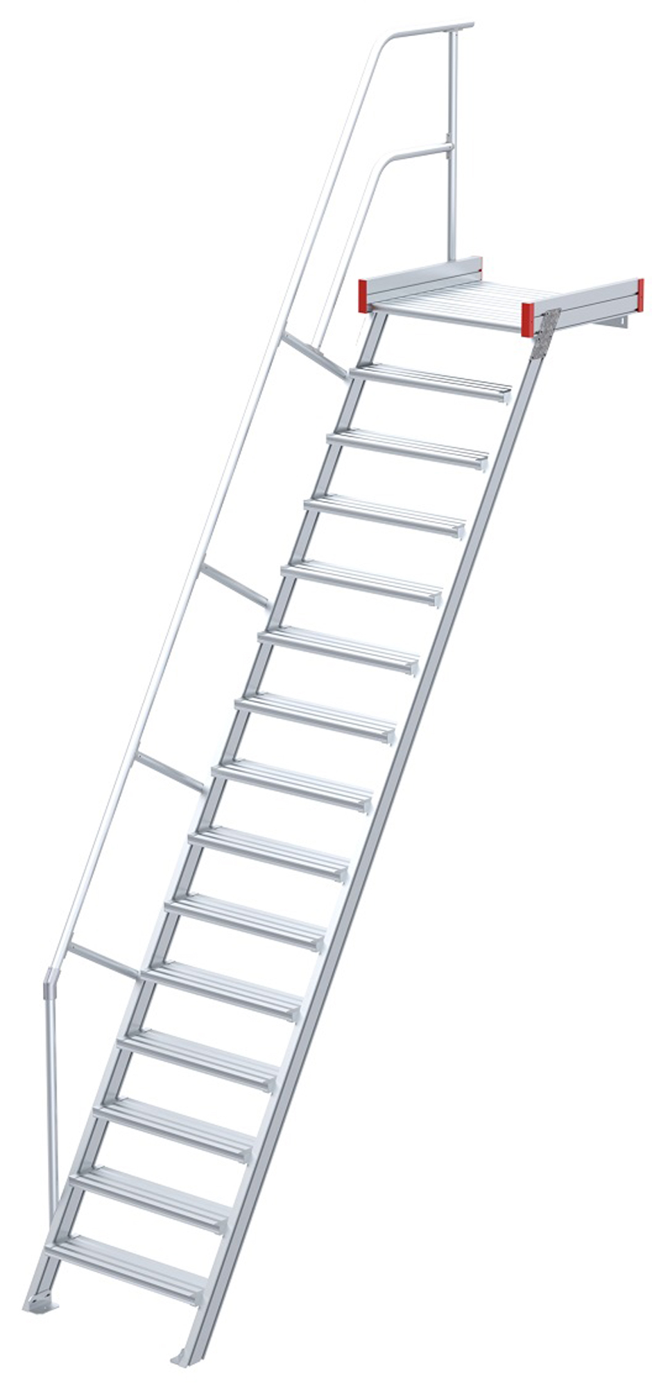 euroline Podesttreppe 60° 15 Stufen - 600 mm