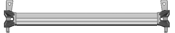 Layher Allround U-Riegel Stahl 0,73 m