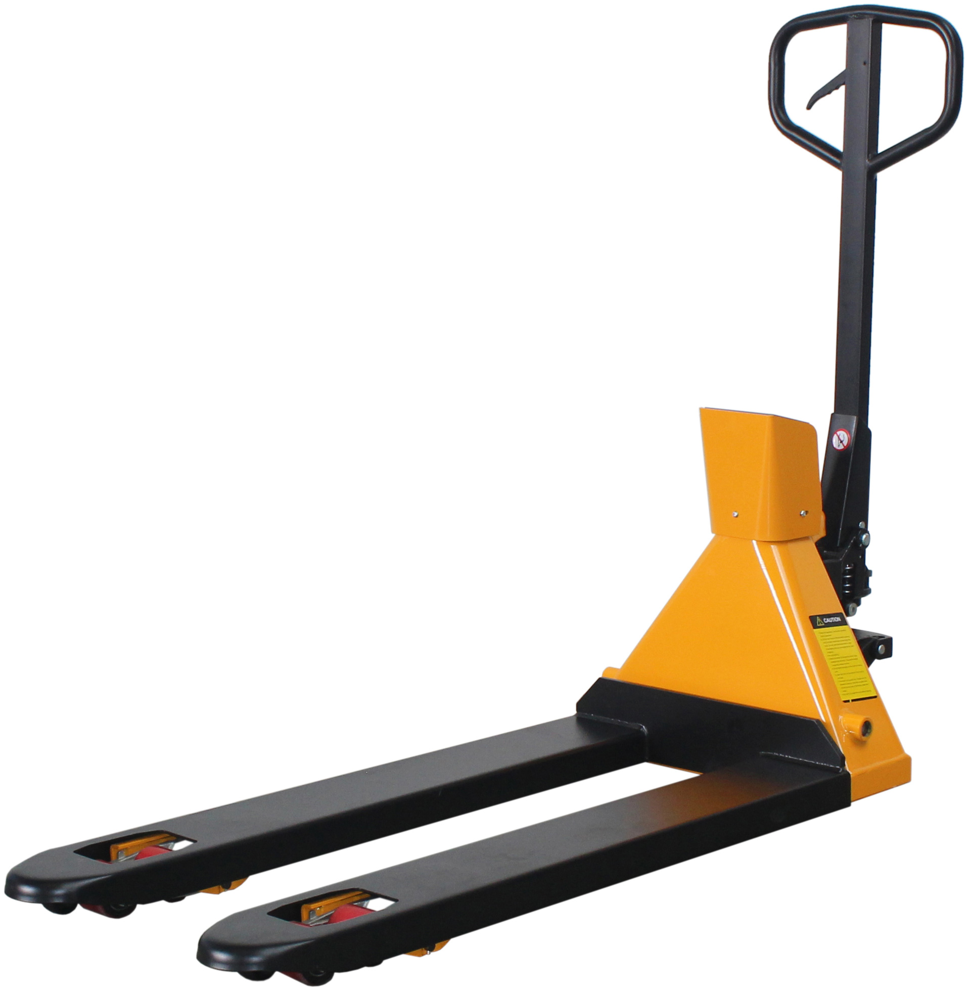 qteck Wiegehubwagen GHW2000P - Gabellänge 1150 mm - Hubhöhe 180 mm Hubwagen mit Waage und Drucker Traglast 2000 kg - Gabelhubwagen mit Wiegefunktion (QT-23WAGGHWP2000) Bild-01