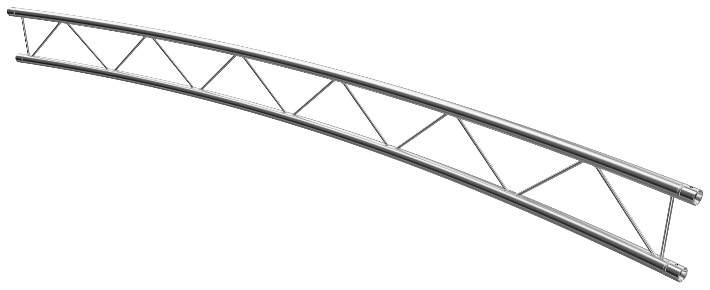 Global Truss Dekotraverse F22 Kreisstück für Ø 10,0 m 30° V Dekotraverse vertikal aus Aluminium (GT-F22R50-30V) Bild-01