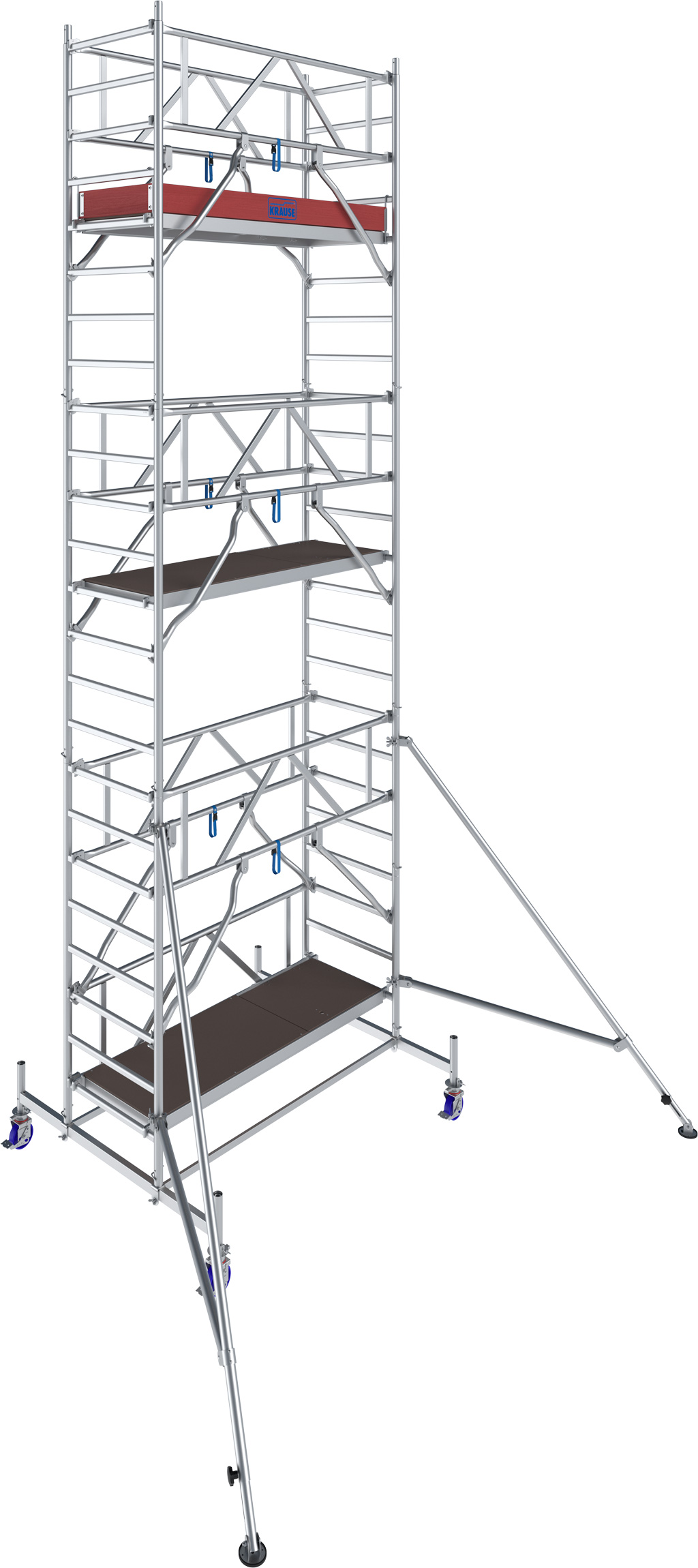 Rollgerüst Krause Stabilo Serie 10 - 0,75x2,00m - AH 7,40m