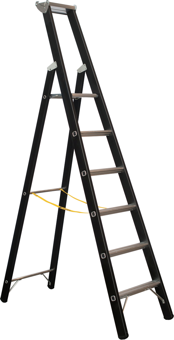 ZARGES Leiter Stehleiter Megastep S - 6 Sprossen