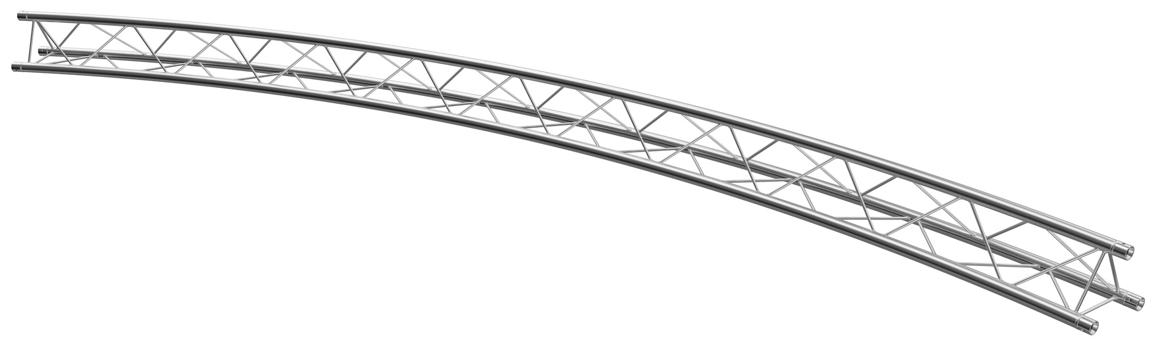 Global Truss Dekotraverse F23 Kreisstück für Ø 9,0 m 60° Dekotraverse aus Aluminium (GT-F23R45-60) Bild-01