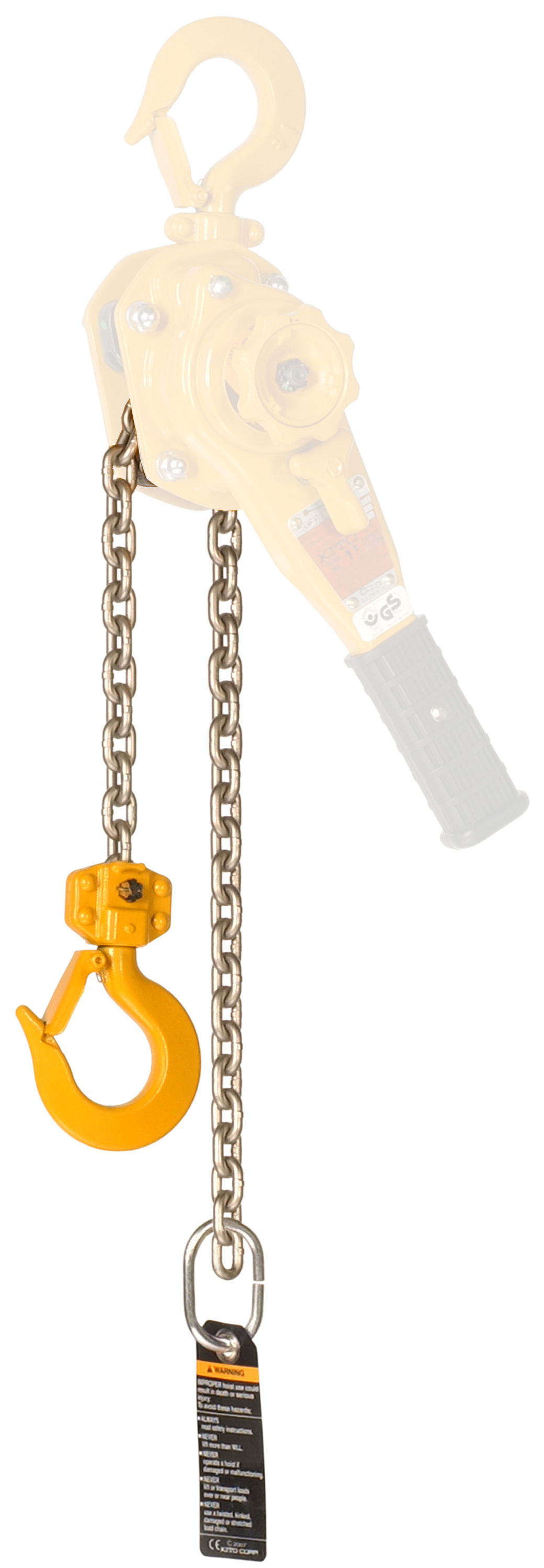 KITO Mehrhub Lastkette für Hebelzug LB010 - Mehrpreis je Meter