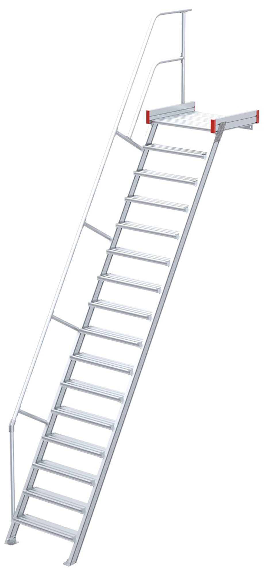 euroline Podesttreppe 60° 16 Stufen - 800 mm