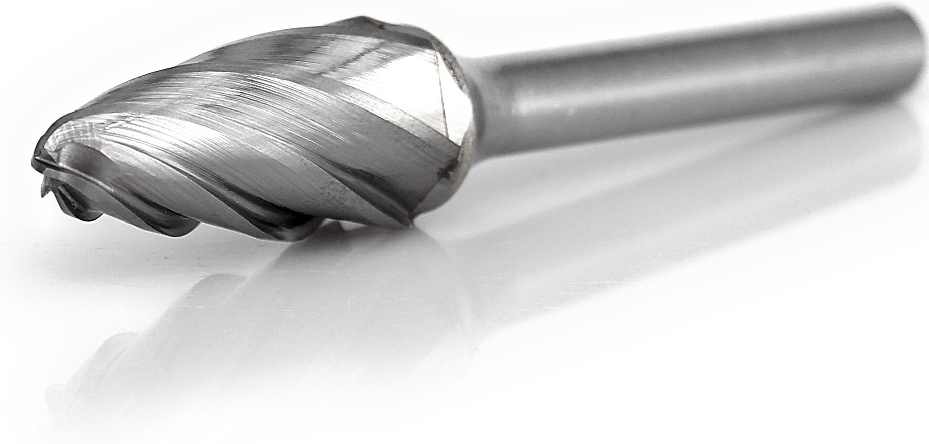 procut Hartmetallfrässtift Rundbogenform RBF F61225-ALU Schaft-∅ 6 mm - Kopf-∅ 12 mm - ALU-Verzahnung (PC-F61225-ALU) Bild-01