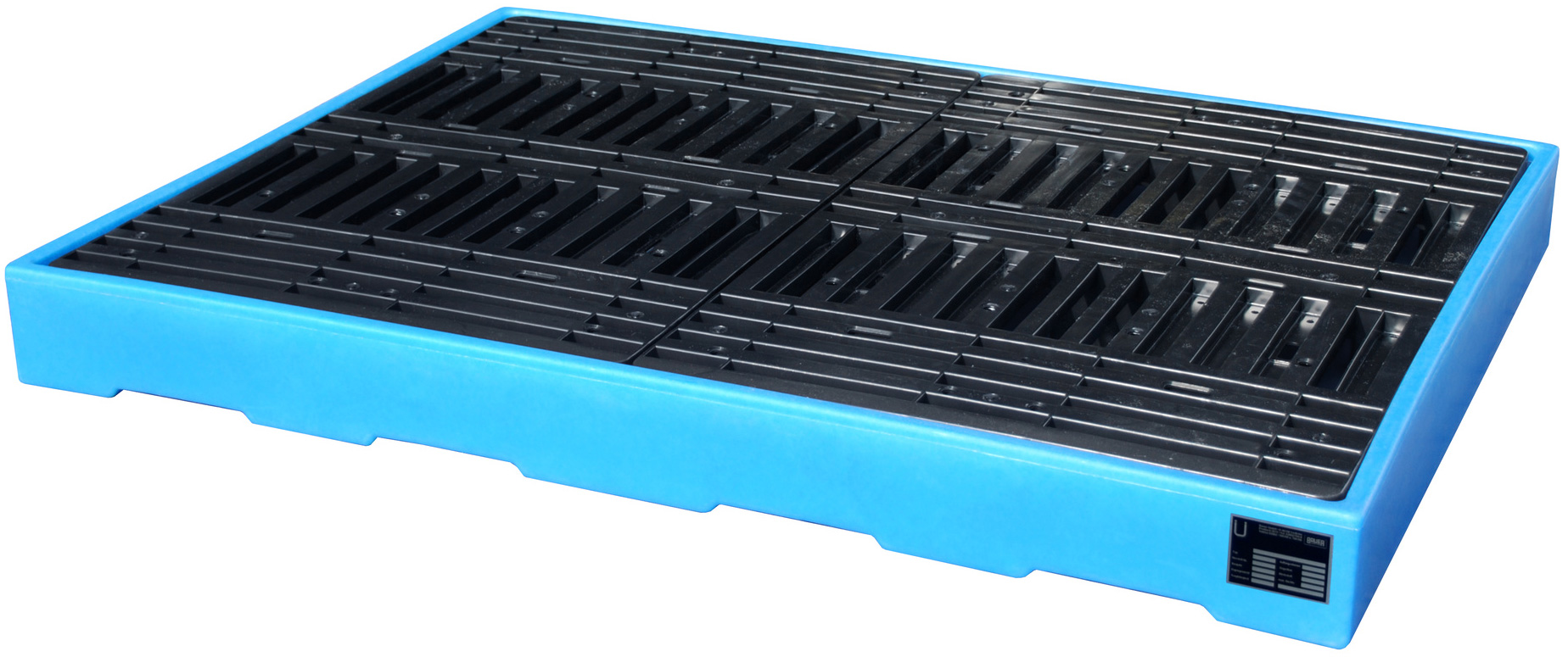Bauer PE-Bodenschutzwanne Polyethylen BWP-PE 300 Bodenwanne Polyethylen für 4 Fässer je 200 Liter (BA-4520-28-0000-0) Bild-01