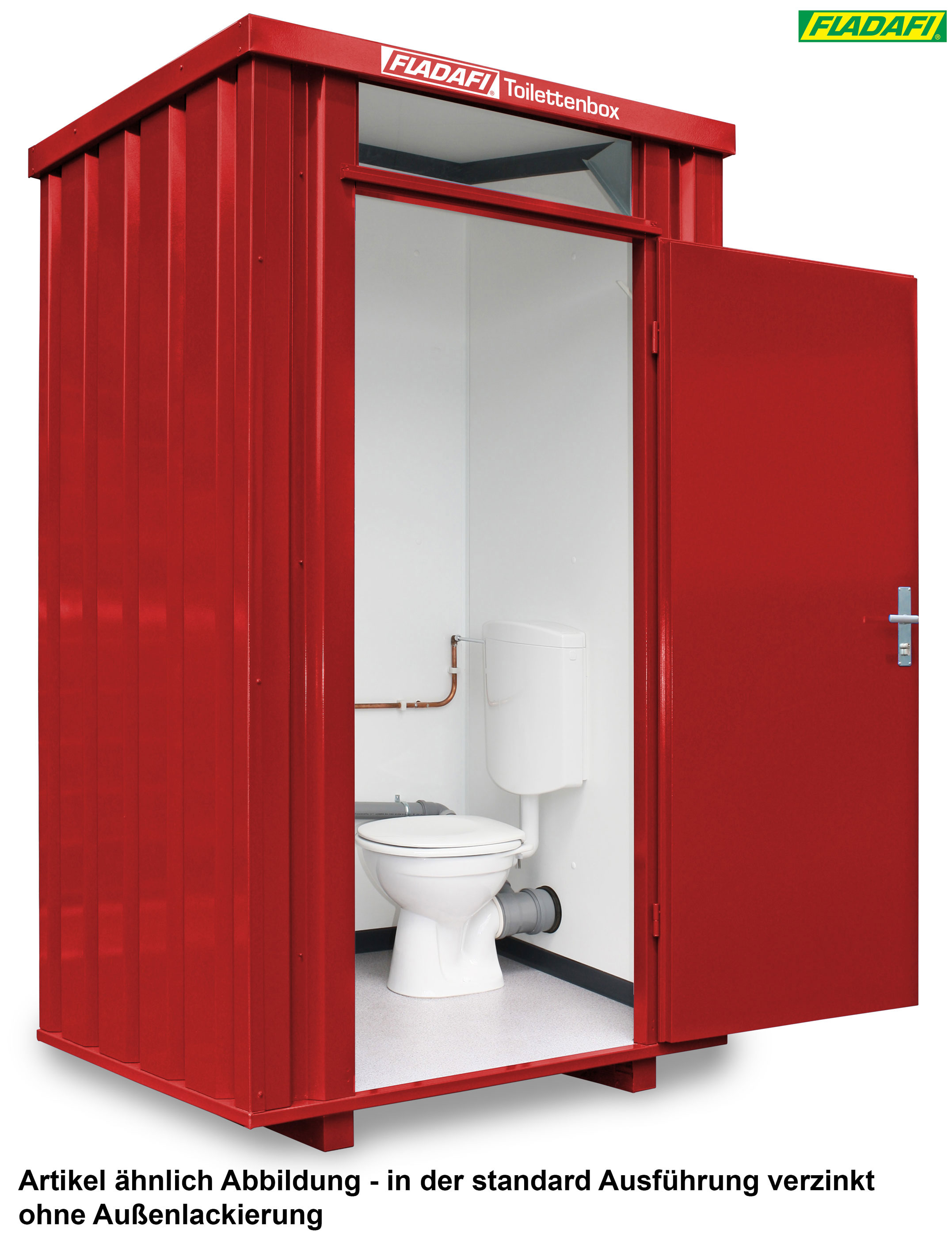 FLADAFI Toilettenbox 1400 x 1250 x 2425 - ohne Frischwassertank  (SB-F2701) Bild-02