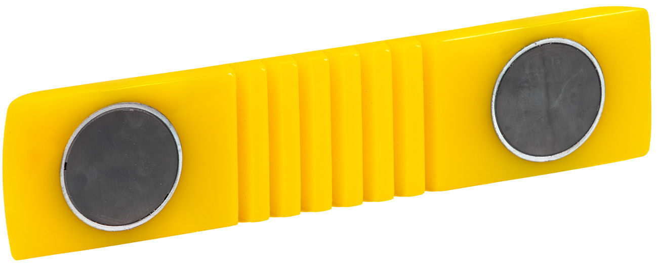 SecuLift Rammschutz Stapler Flex Protect Magnetic 452 x 100 x 36 mm - gelb  (SM-SL-FLEX-PROTECT-G) Bild-02