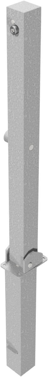 Schake Absperrpfosten UHPoD 70 x 70 mm verzinkt