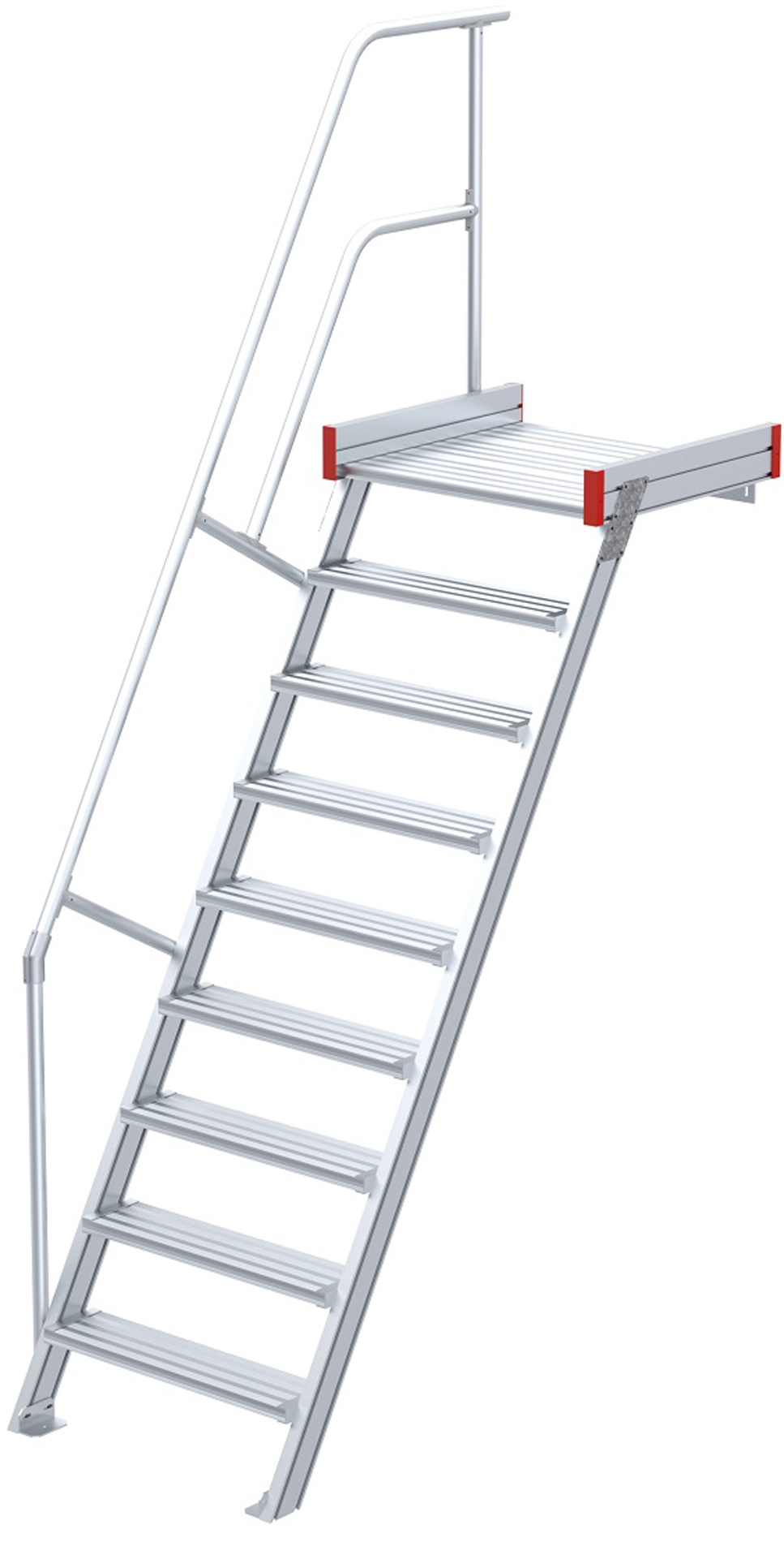 euroline Podesttreppe 60° 9 Stufen - 1000 mm
