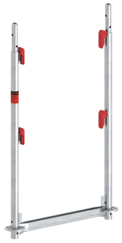 Layher AGS U-Anfangsrahmen LW Sicherheitsbügel 1,16 x 0,73 m Gerüstrahmenansatz - System Layher AGS - Rahmenbreite 0,73 m (LG-2602.090) Bild-01