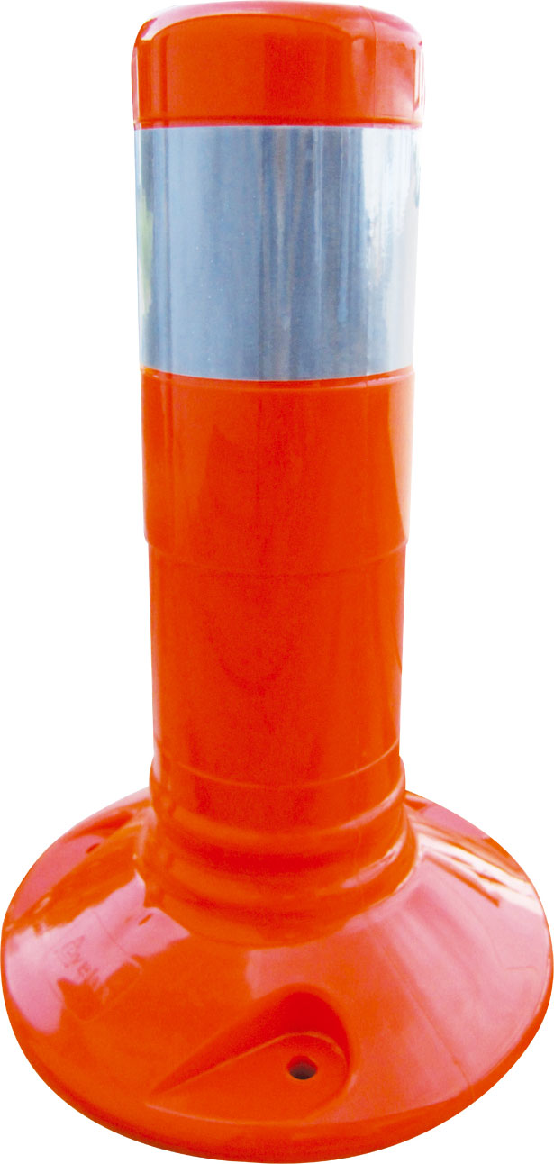 Schake Kunststoffpfosten rot | weiß - 300 mm