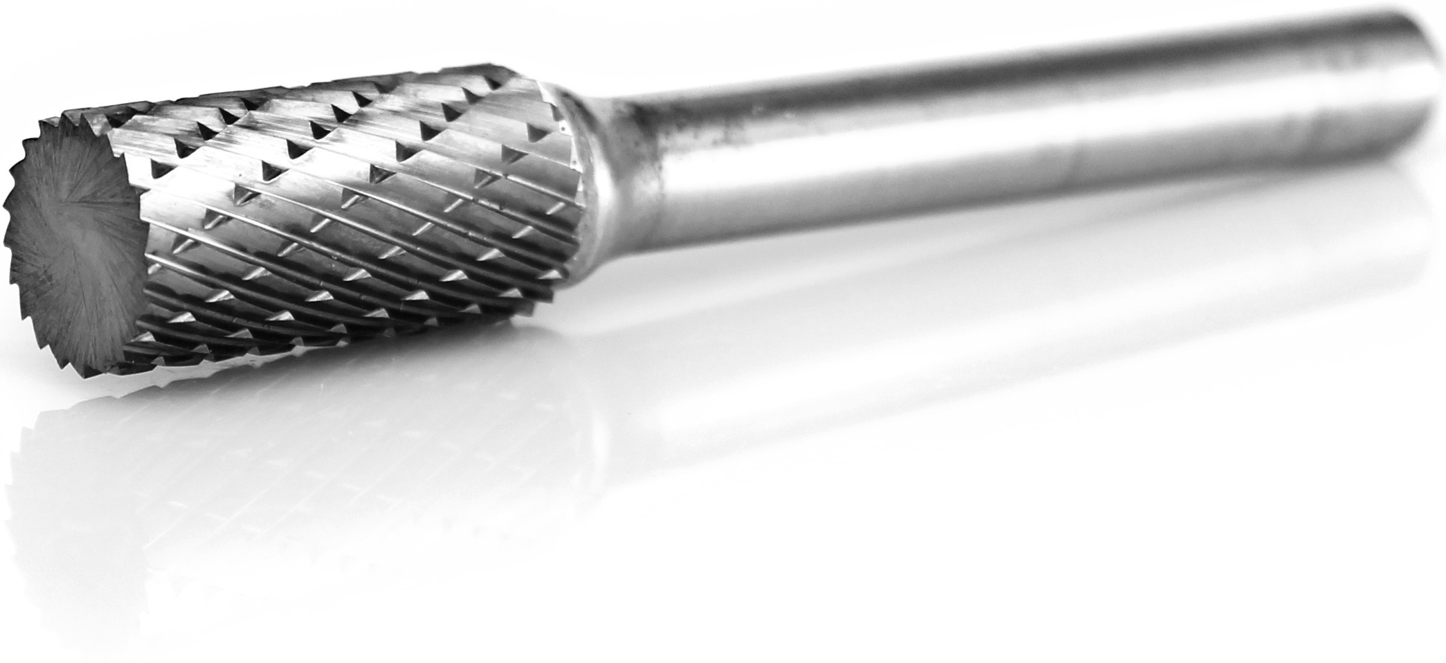 procut Hartmetallfrässtift Zylinderform ohne Stirnverzahnung ZYA A61020-6 Schaft-∅ 6 mm - Kopf-∅ 10 mm - Kreuzverzahnung (PC-A61020-6) Bild-01