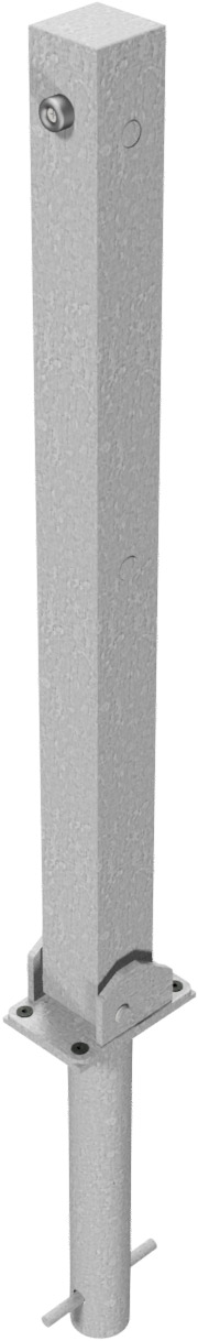 Schake Absperrpfosten UEDo 70 x 70 mm verzinkt
