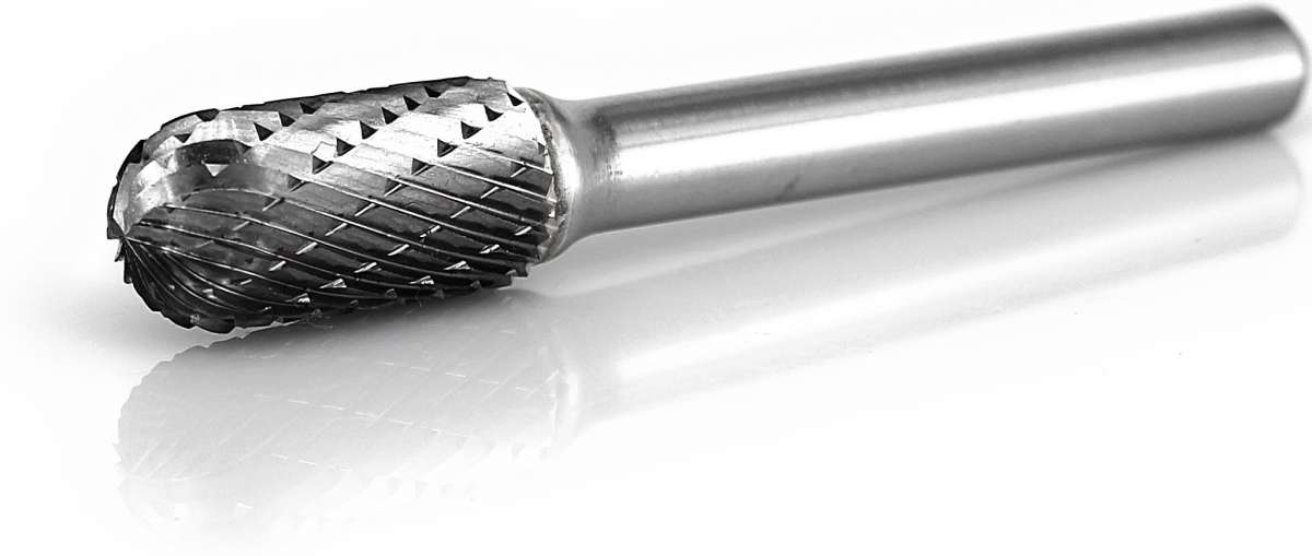 Frässtift aus Vollhartmetall 6,0 mm x 18 x 60 mm, Walzenrundform (WRC Frässtift aus Vollhartmetall 6,0 mm x 18 x 60 mm, Walzenrundform (WRC