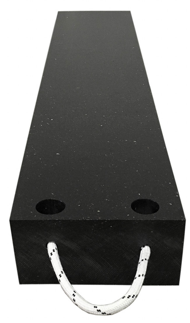 hawego Kranbalken Standard Stützbalken aus HDPE-Kunststoff - hochbelastbarer und stapelbarer Unterlegbalken für Krane (HW-KRB-1000-200-100-STD-031) Bild-01