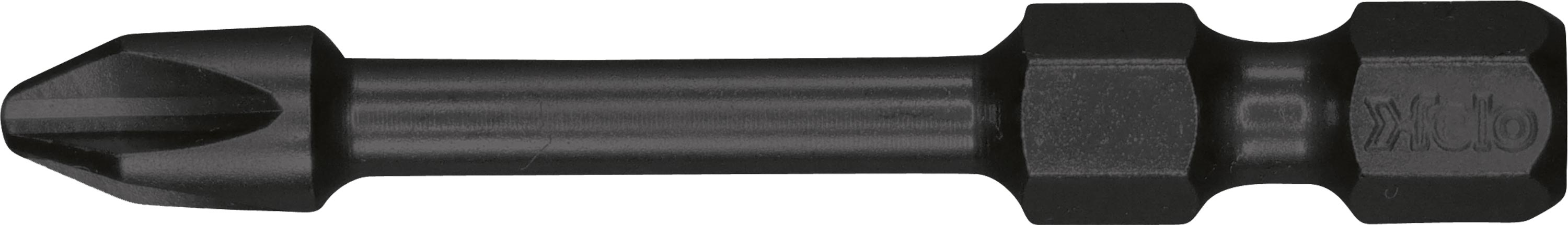 Felo IMPACT Bit E 6,3 Kreuzschlitz PH 1 x 50 mm - VE 5 Stück Kreuzschlitz Schrauben Bit Phillips - IMPACT Serie (FL-03201540-VE5) Bild-01