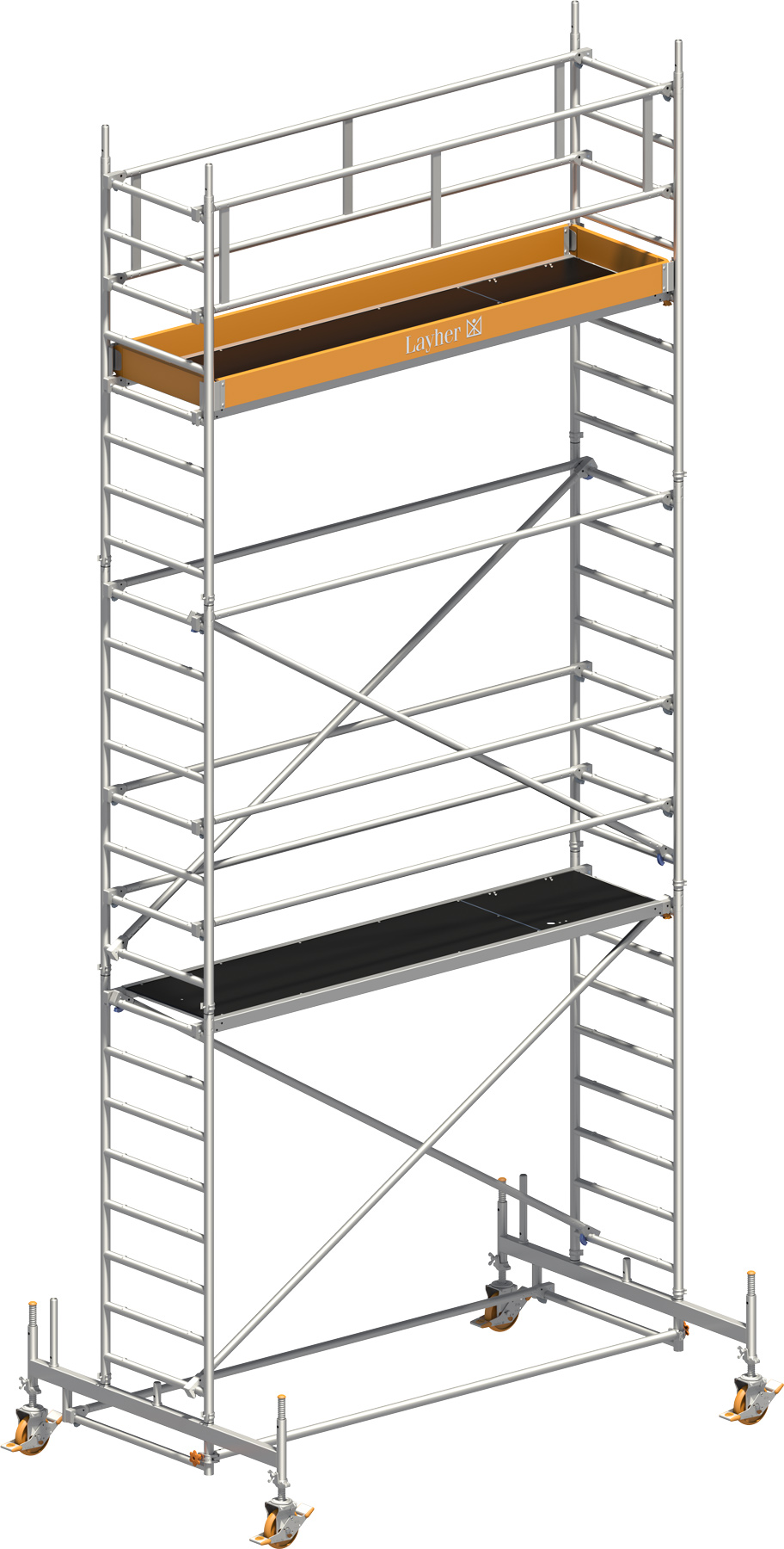 Fahrgerüst Layher Uni Standard 1105 mit Standleiter-Optimierung