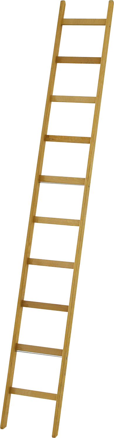 ZARGES Holzleiter Anlegeleiter Crestamax L - 8 Sprossen