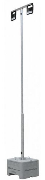 Schake Lampenmast Komplettset Aluminum 8,00 m