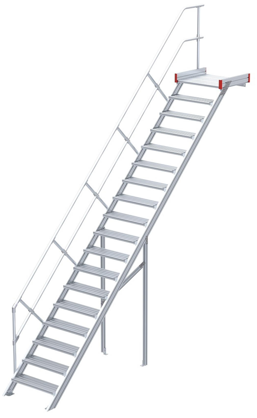 euroline Podesttreppe 45° 16 Stufen - 800 mm
