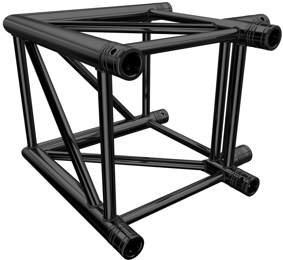 Global Truss F44 P 2-Weg Ecke C21 90° Stage Black