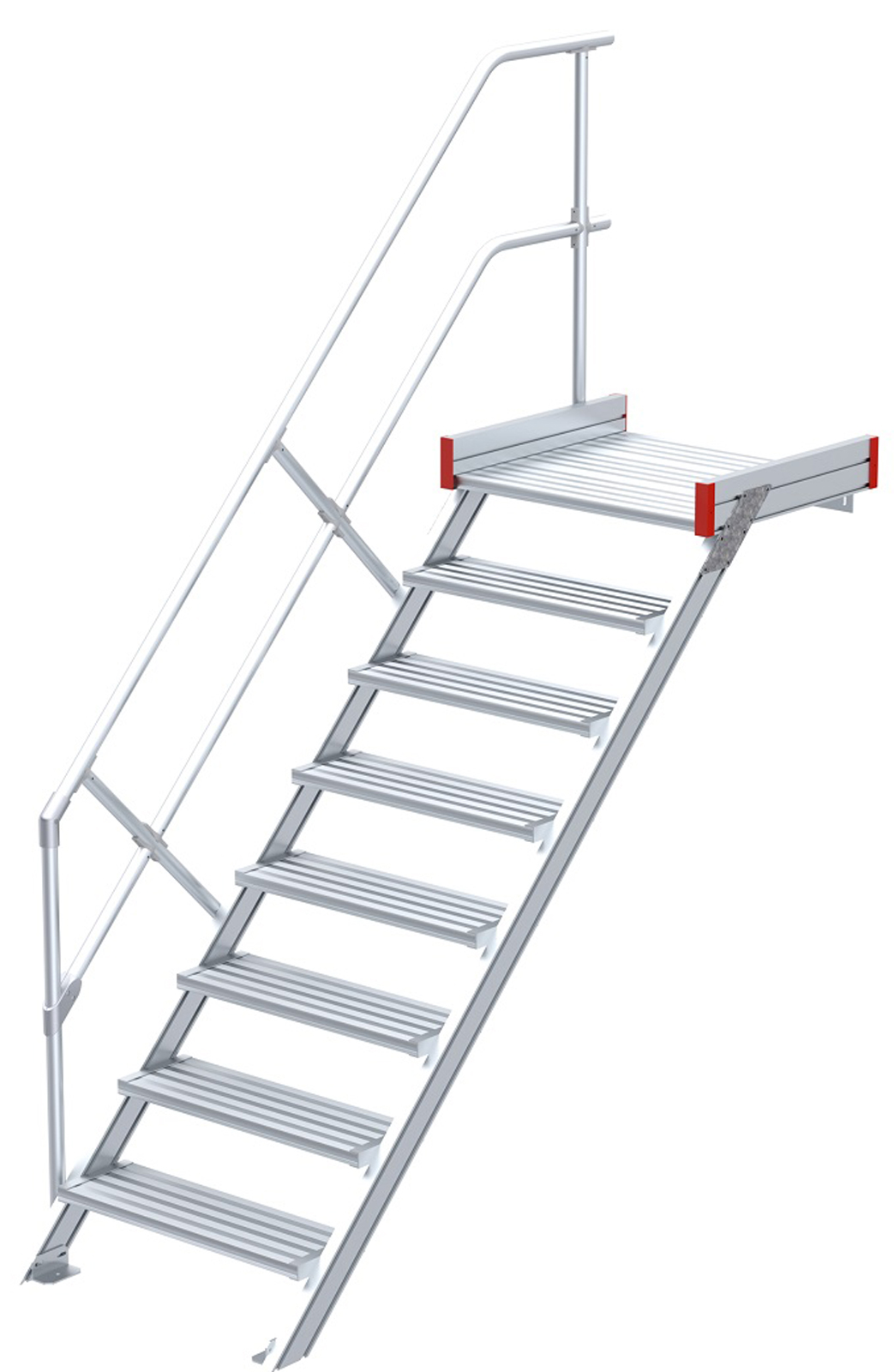euroline Podesttreppe 45° 8 Stufen - 600 mm