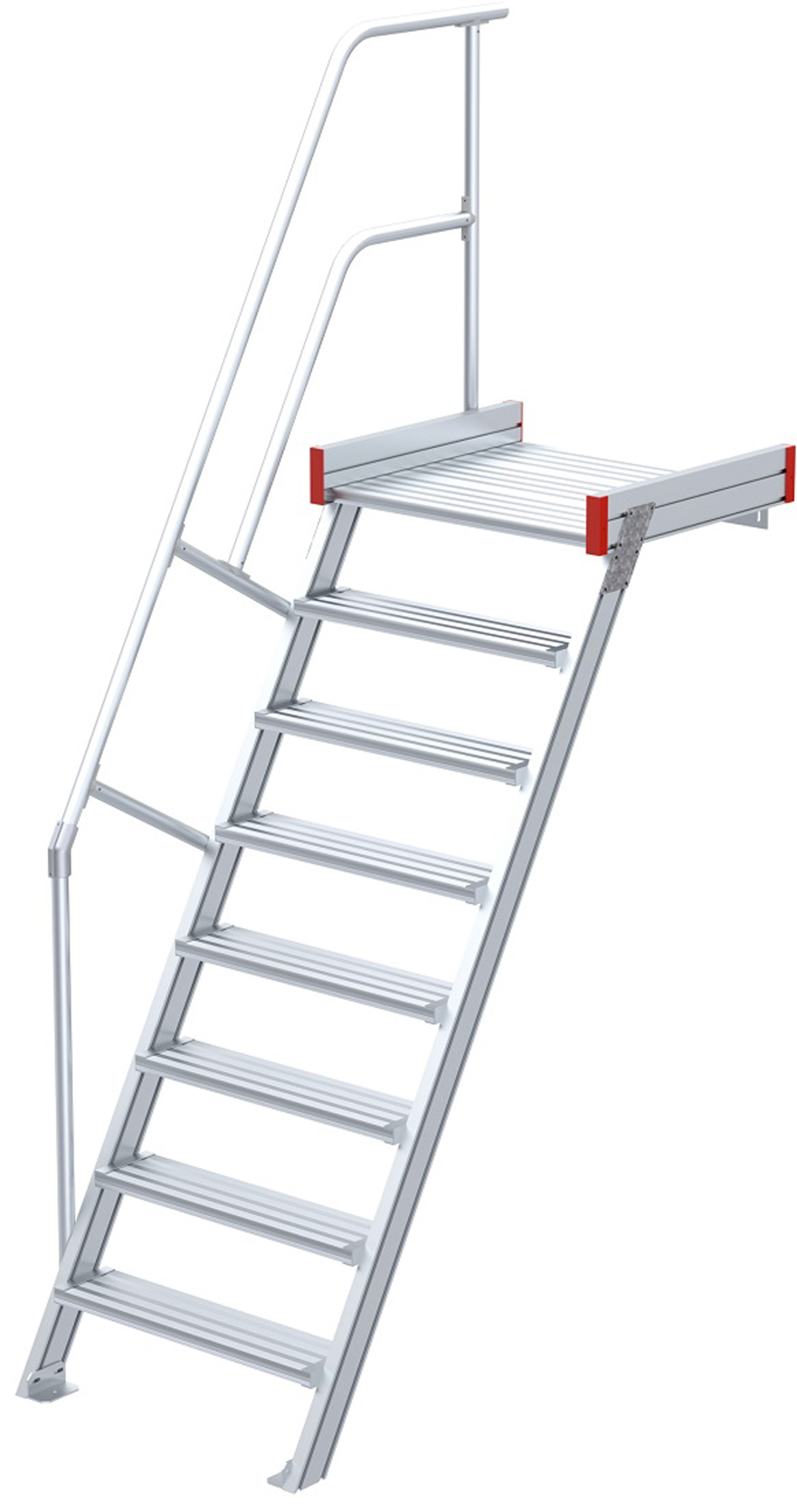 euroline Podesttreppe 60° 8 Stufen - 1000 mm