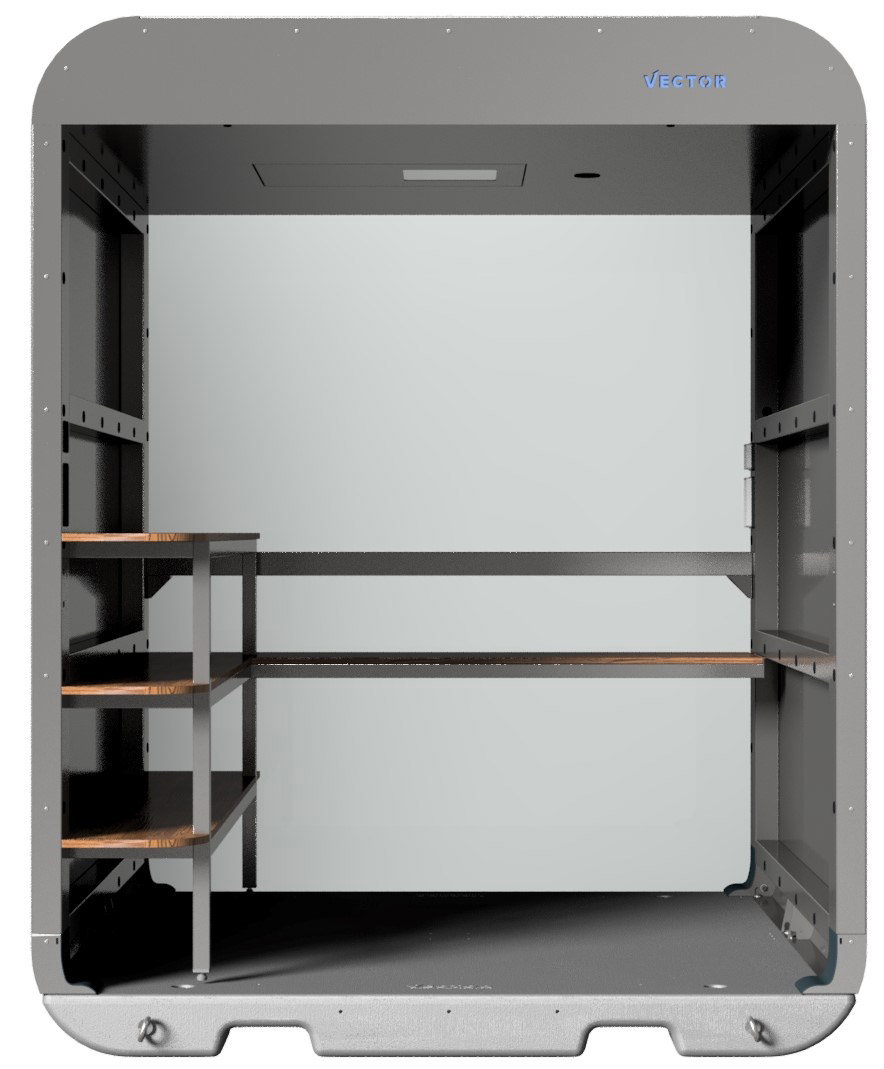 Schake Vector V-Space verzinkt Planhaus mobil für Baustellen- und Eventeinsätze - Stahl verzinkt (SK-VPPL21VOO0076) Bild-01