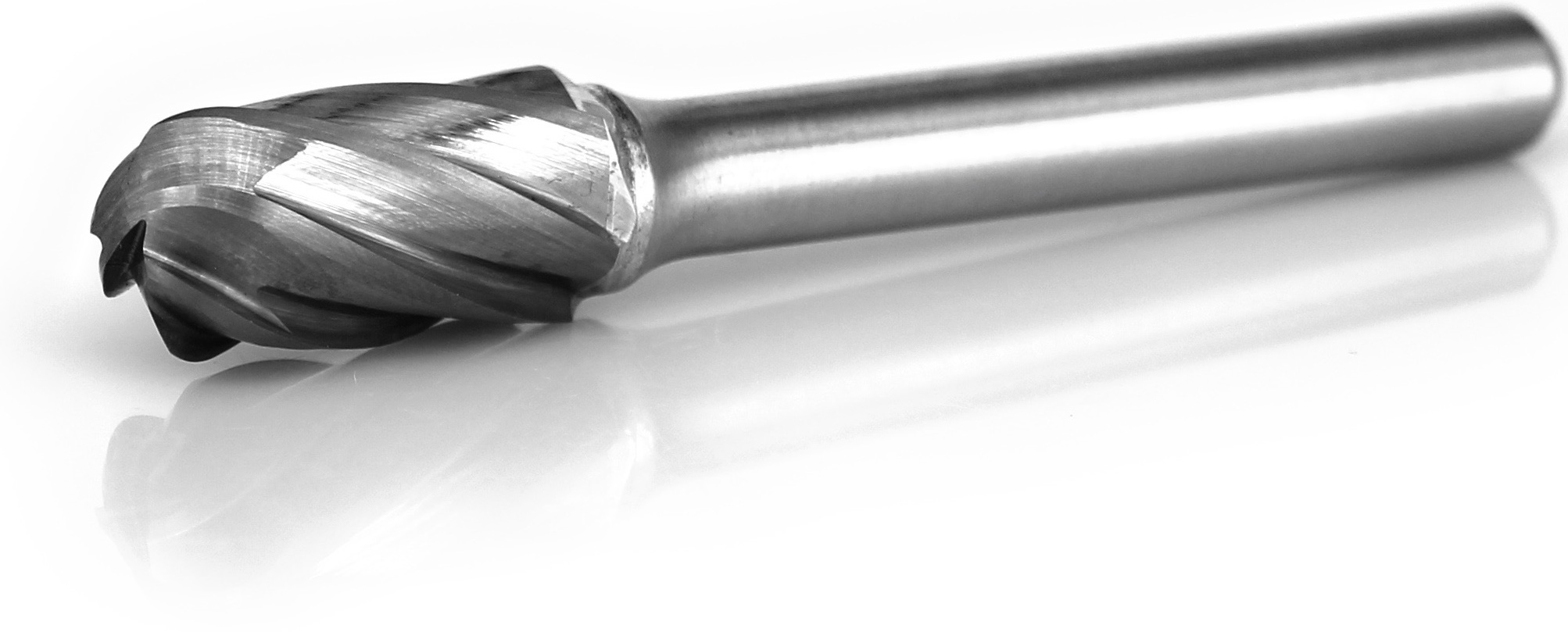 procut Hartmetallfrässtift Walzenrundform WRC C30612-ALU Schaft-∅ 3 mm - Kopf-∅ 6 mm - ALU-Verzahnung (PC-C30612-ALU) Bild-01