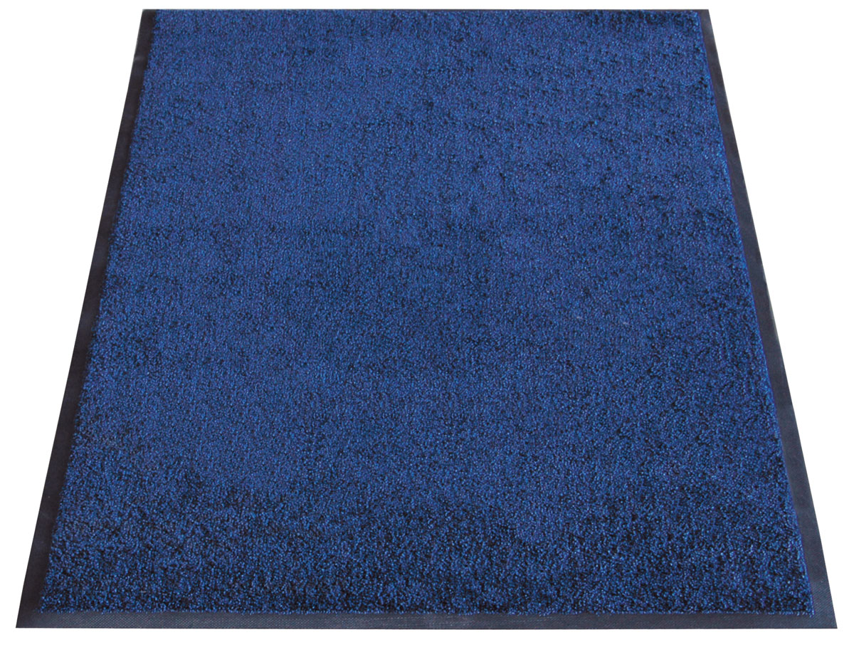 Miltex Schmutzfangmatte Eazycare Wash blau - 1500 x 850 x 8 mm Schmutzmatte Gummi-Econyl für den Innenbereich | Feinschmutz und Nässeaufnahme - Schmutzfangläufer fertig konfiguriert (MT-24024) Bild-01