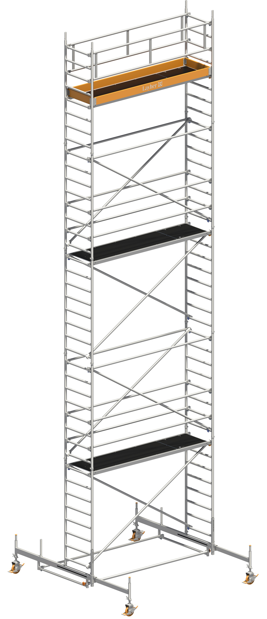 Fahrgerüst Layher Uni Standard 1109 mit Standleiter-Optimierung