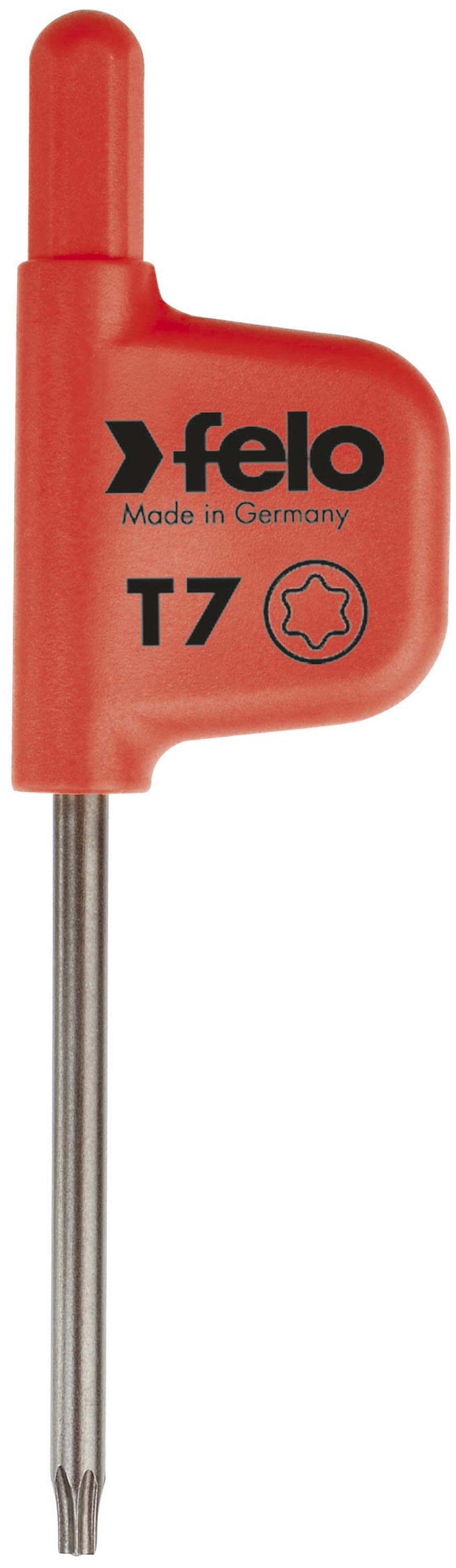 Felo Fähnchenschlüssel 348 Torx T 5 x 33 mm Stiftschlüssel Torx mit Fähnchengriff - Serie 348 (FL-34810550) Bild-01