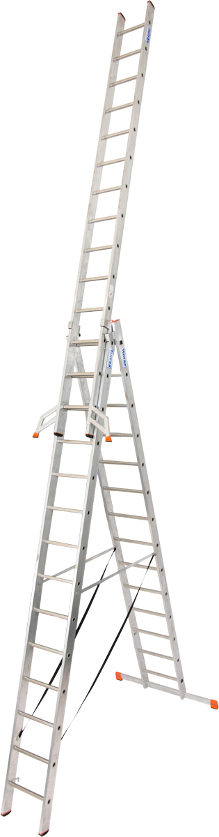 Krause Alu-Sprossenvielzweckleiter Tribilo® 3x14 Sprossen