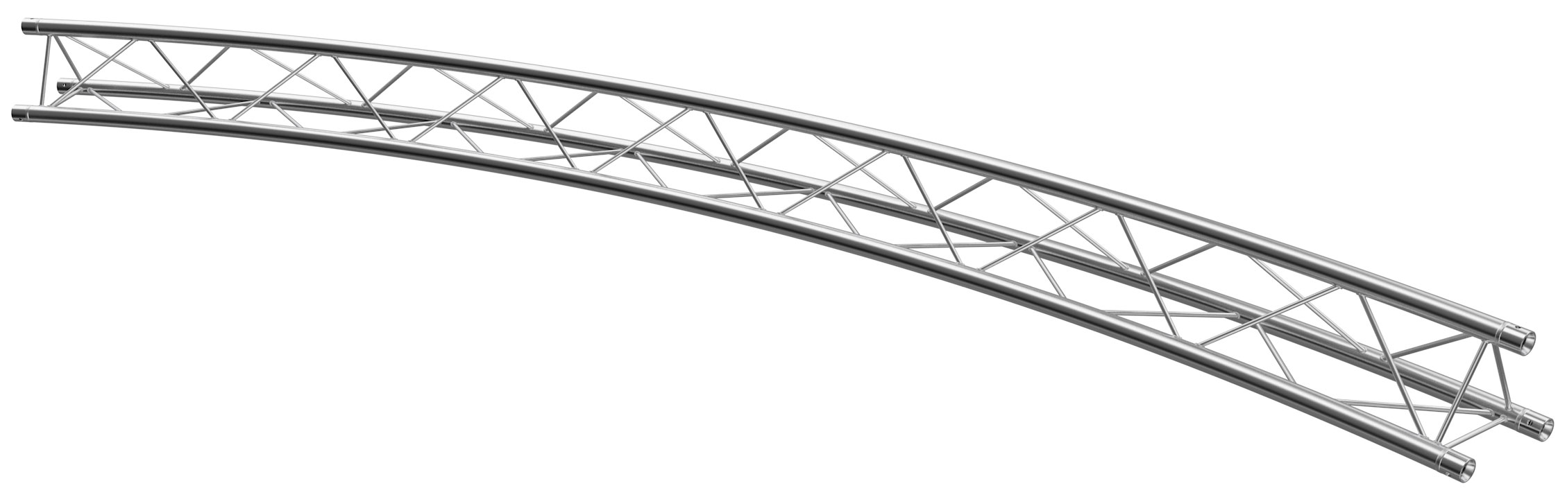 Global Truss Dekotraverse F23 Kreisstück für Ø 7,0 m 60° Dekotraverse aus Aluminium (GT-F23R35-60) Bild-01