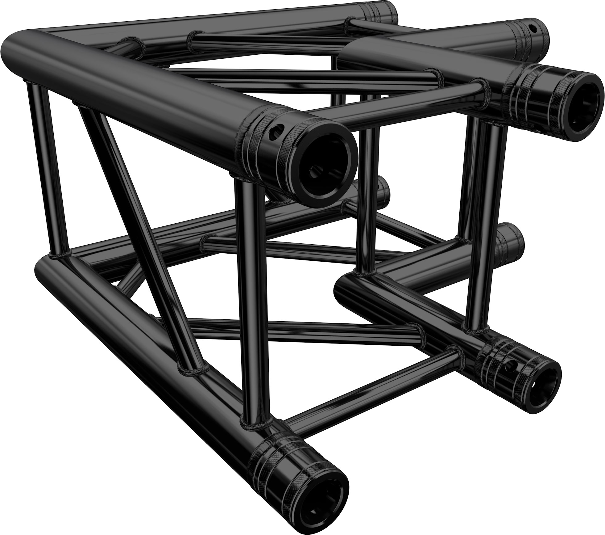 Global Truss F34P 2-Weg Ecke C21 90° Stage Black