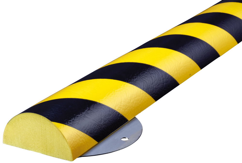 Knuffi Schutzprofil Kit Typ C+ 70 x 35 mm PU - zweifarbig gestreift