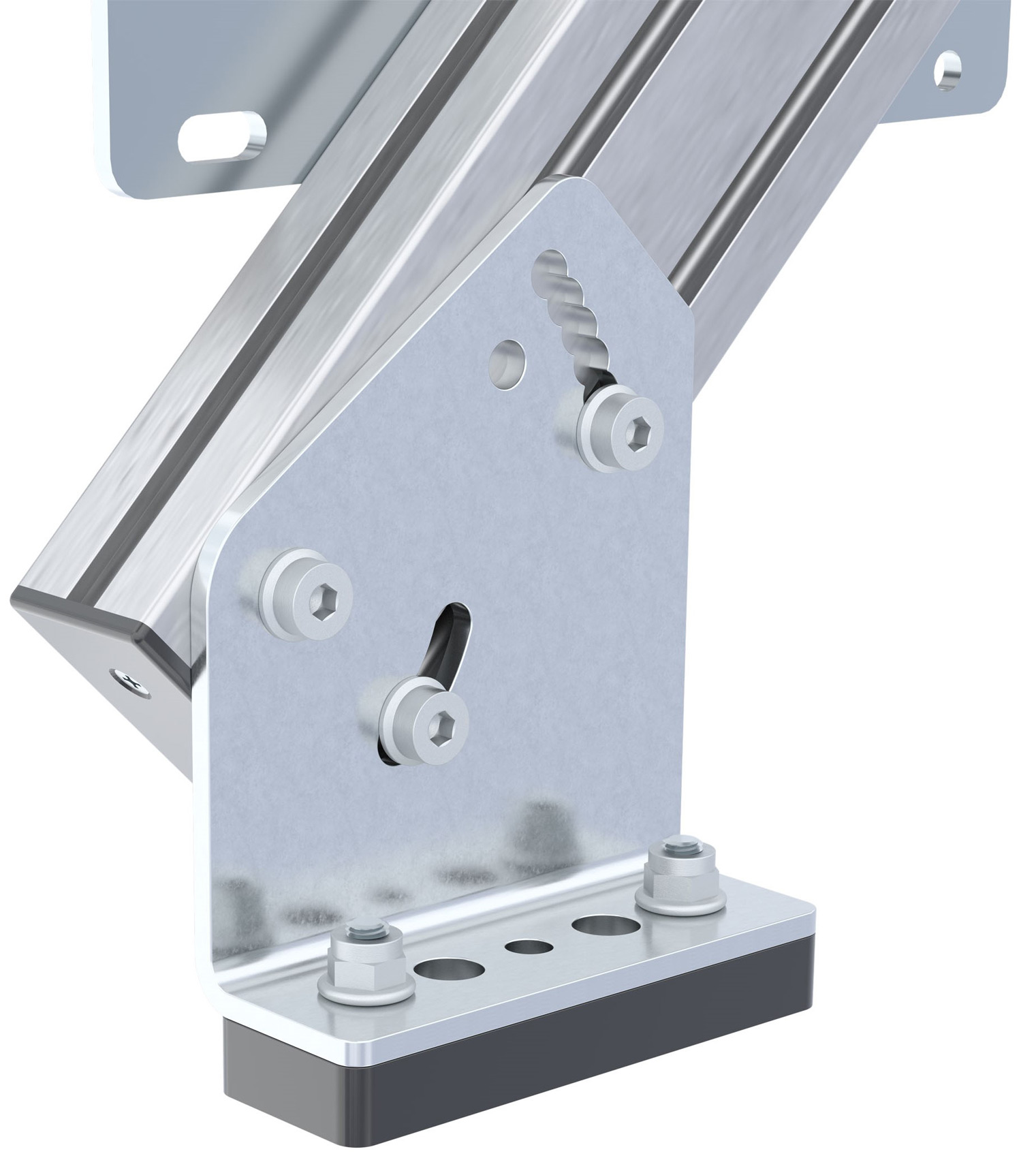 Hymer Industrietreppe Kunststoffauflage Rutschhemmende Auflage für Bodenwinkel bei Treppen und Überstiegen  (HY-20000661) Bild-01