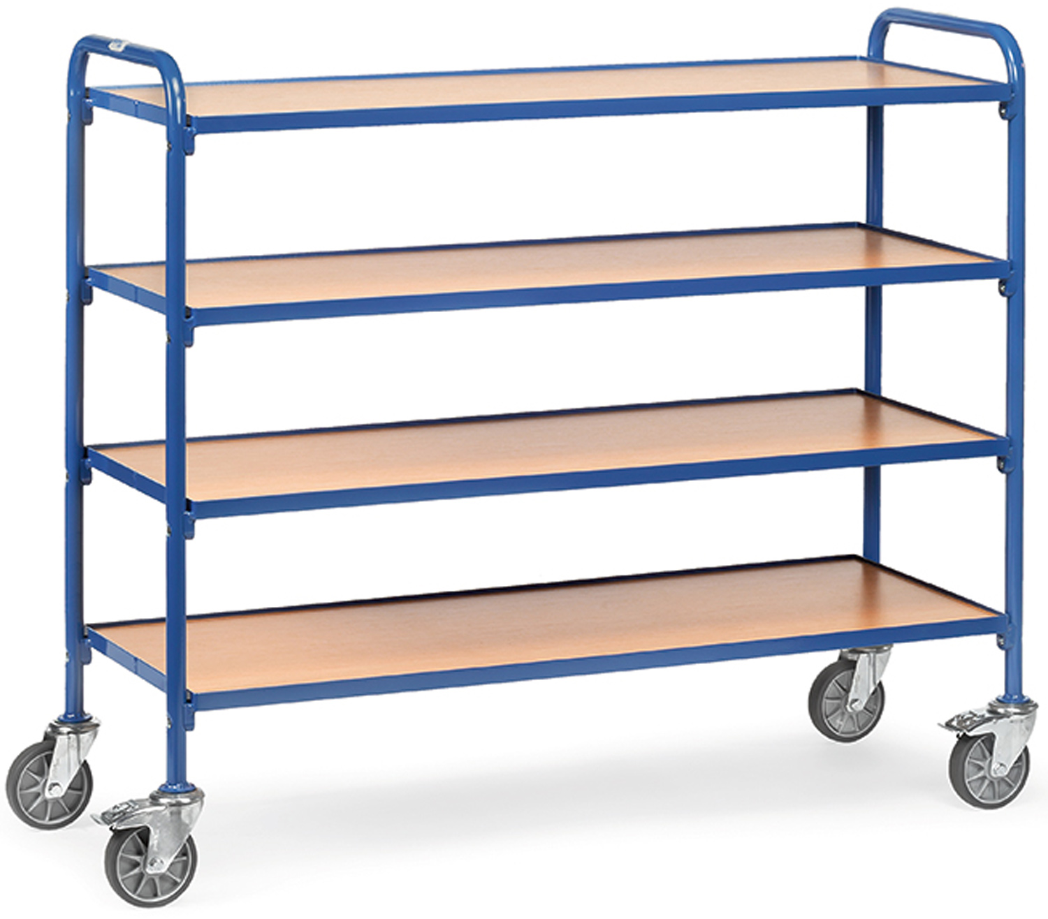 Fetra Beistellwagen mit Holzplattformen 1250 x 470 mm