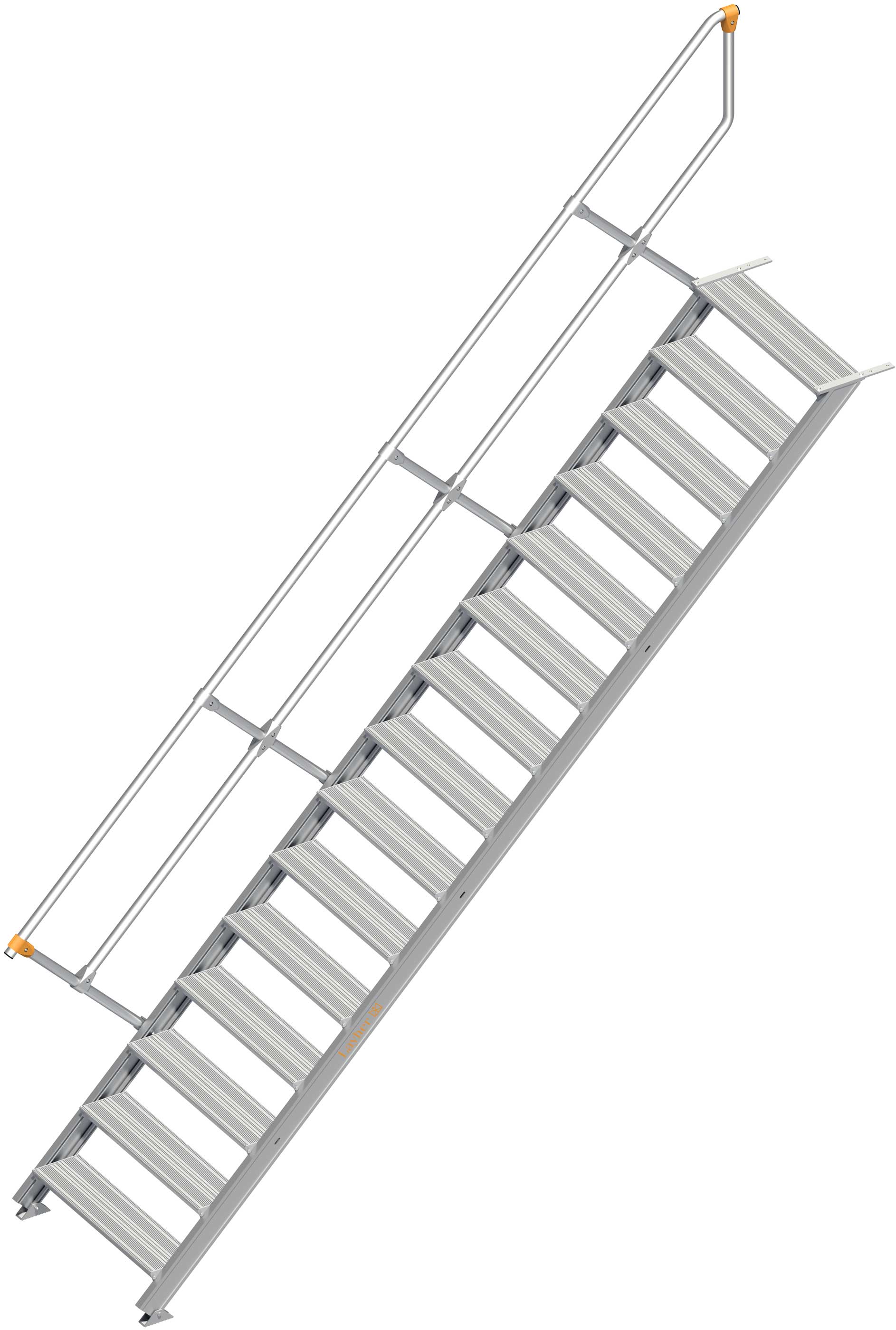 Layher Treppe 45° SG 15 Stufen - 800 mm breit