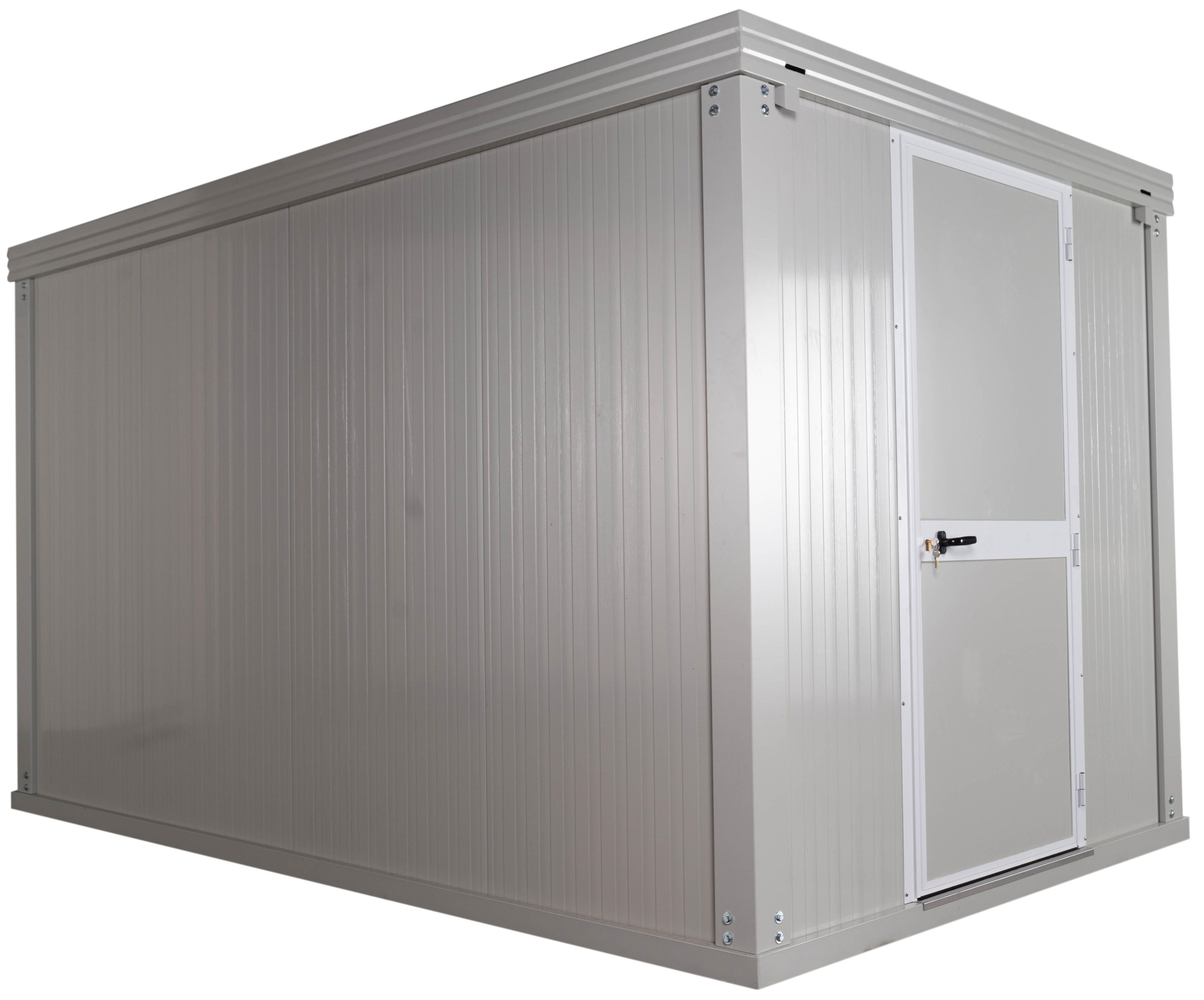 BOS Baustellencontainer ThermoSafe WBI 3090 x 2420 x 2400 mm - 1-flügelige Tür