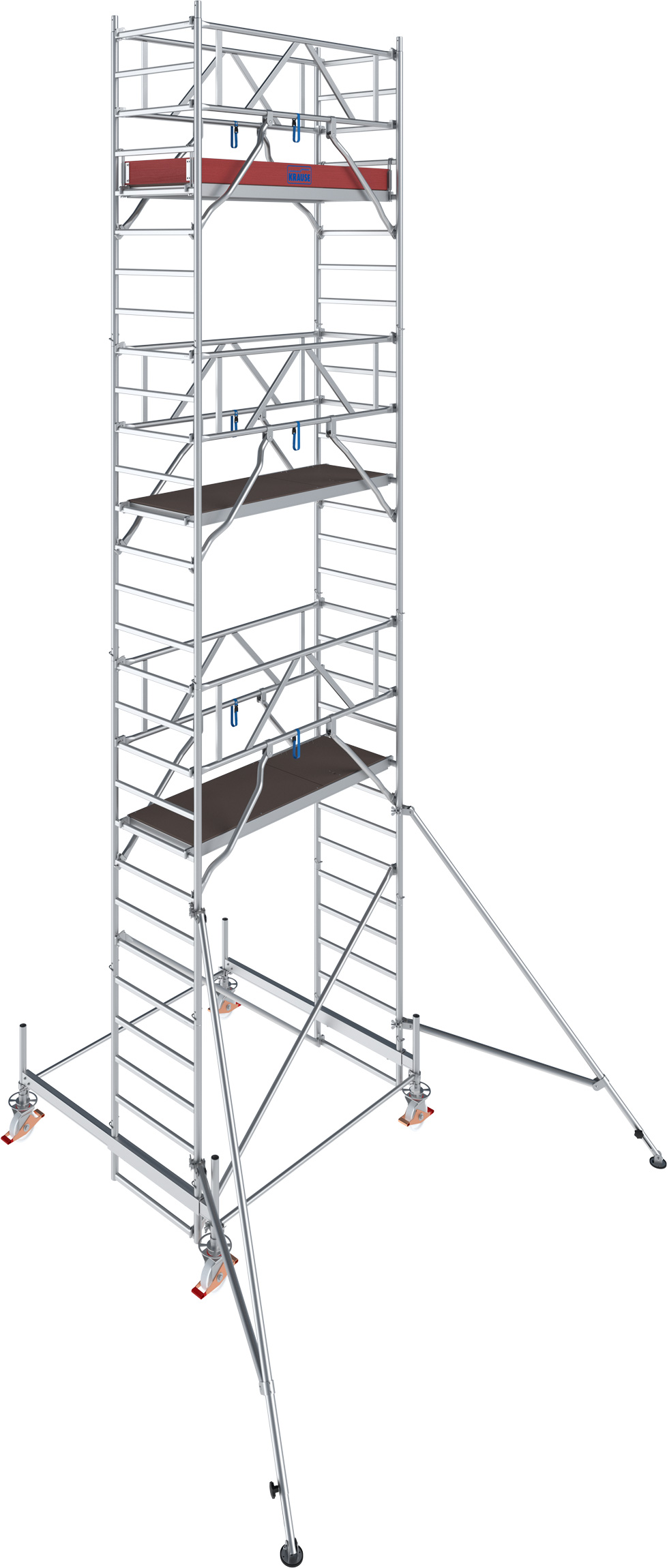 Rollgerüst Krause Stabilo Serie 100 - 0,75x2,00m - AH 8,50m