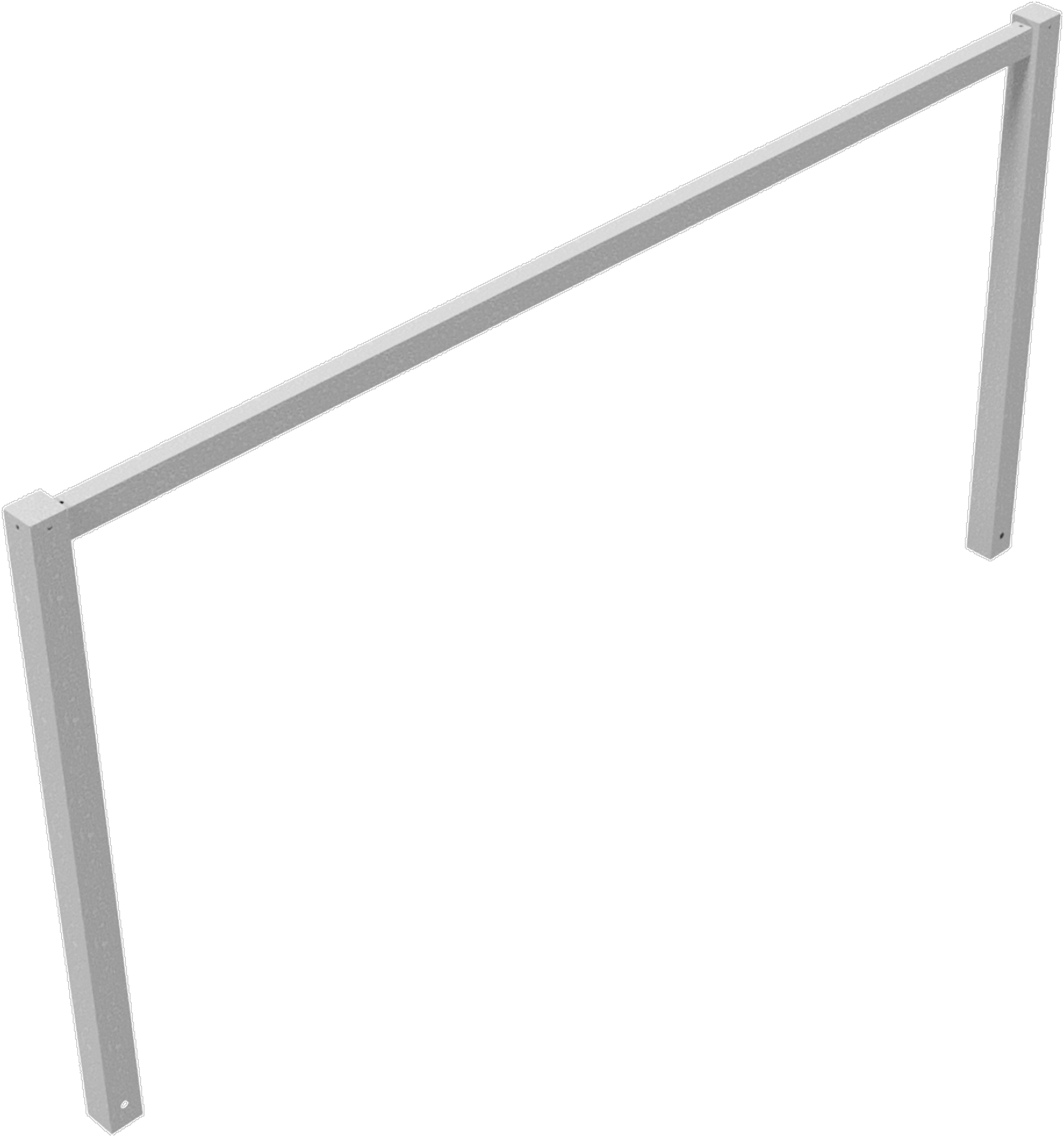 Schake Wegesperre Stahl OE 70 x 70 mm verzinkt - 2500 x 1200 mm