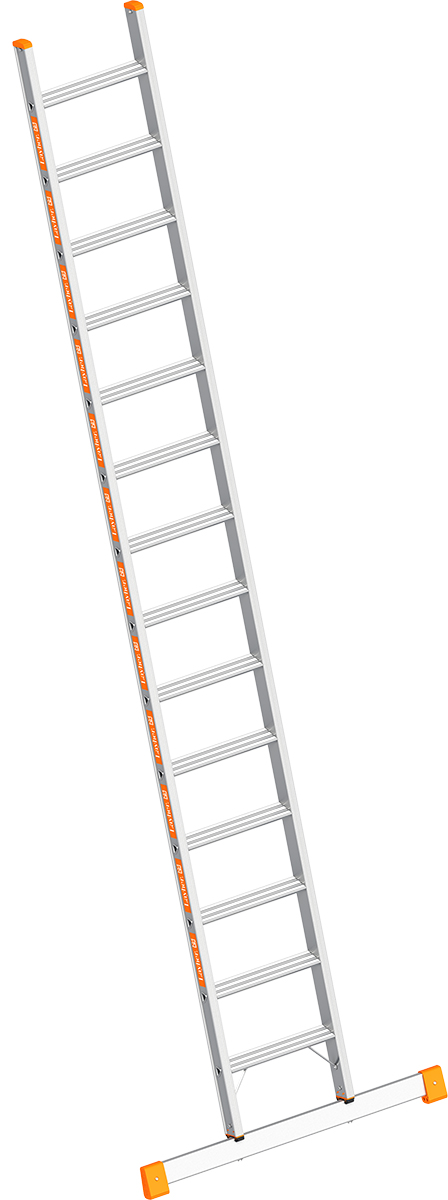 Layher Anlegeleiter Alu 14 Stufen