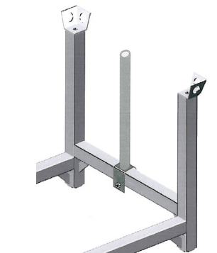 Layher Modul-Palette Trennstab