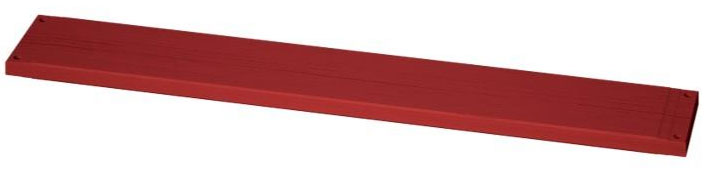 Rux Spezial-Gerüstbohle rot - 4,00 m