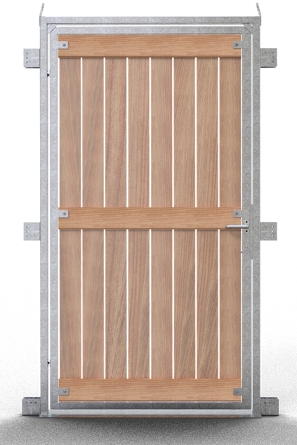 Schake Holzbauzauntür