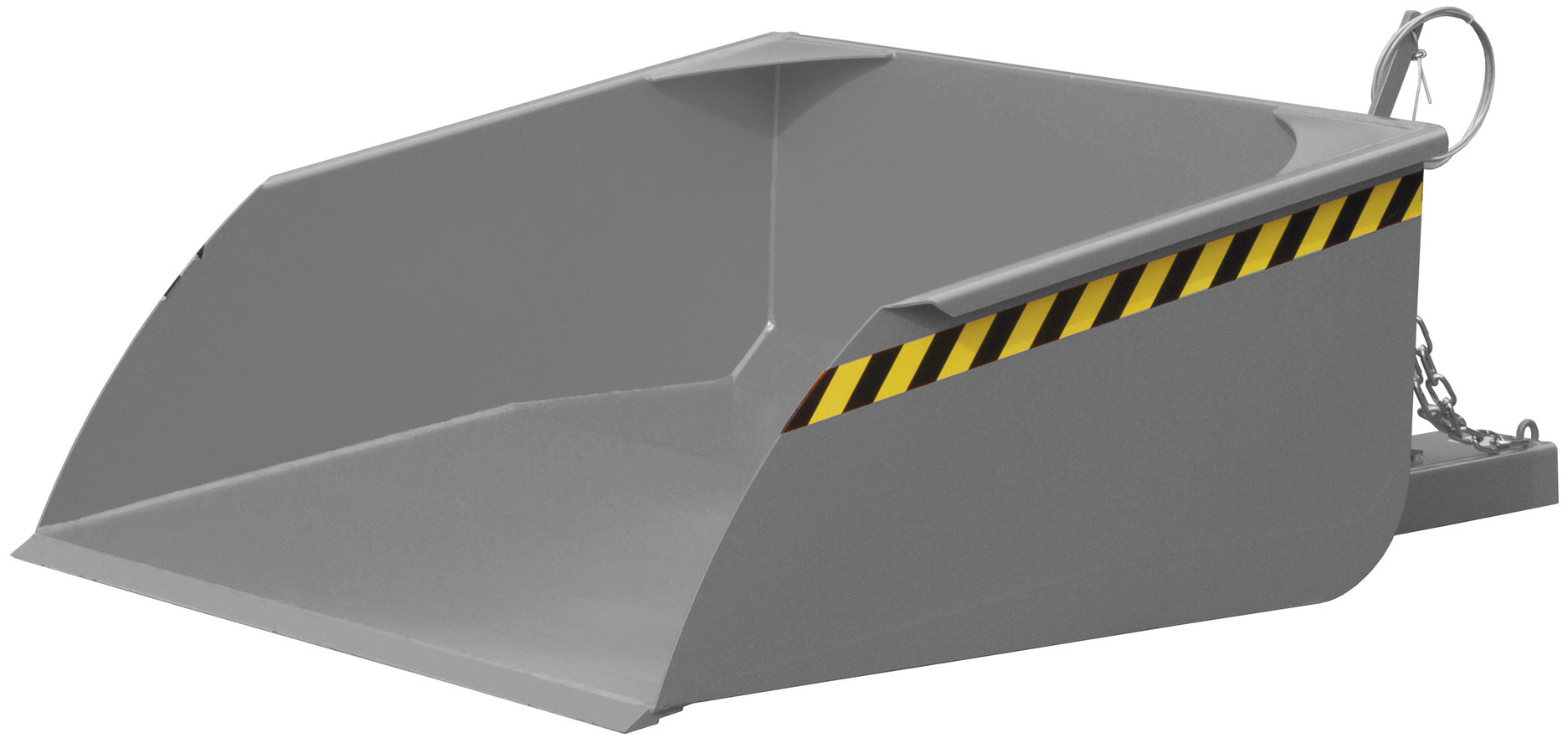 Bauer Staplerschaufel BSI-75 - RAL 7005 Schaufel 750 Liter für Stapler - Schuttschaufel | Schneeschaufel mausgrau pulverbeschichtet (BA-4521-02-0000-5) Bild-01